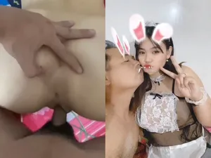 ông chồng đi làm xa, người vợ ở nhà mây mưa với trai