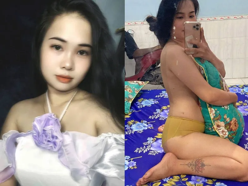 Bà xã dâm cằm điện thoại tự quay ông xã phang mình